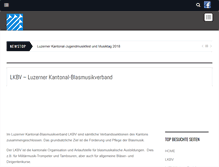 Tablet Screenshot of lkbv.ch